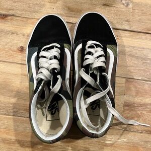 Vans - Camo Old Skool low top sneaker